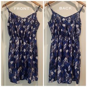 Mod Geometric Spring Dress